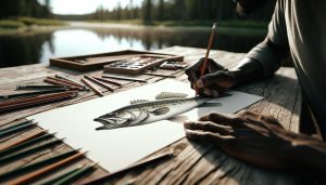 How To Draw A Bass Fish Easy: Step-By-Step Tutorial