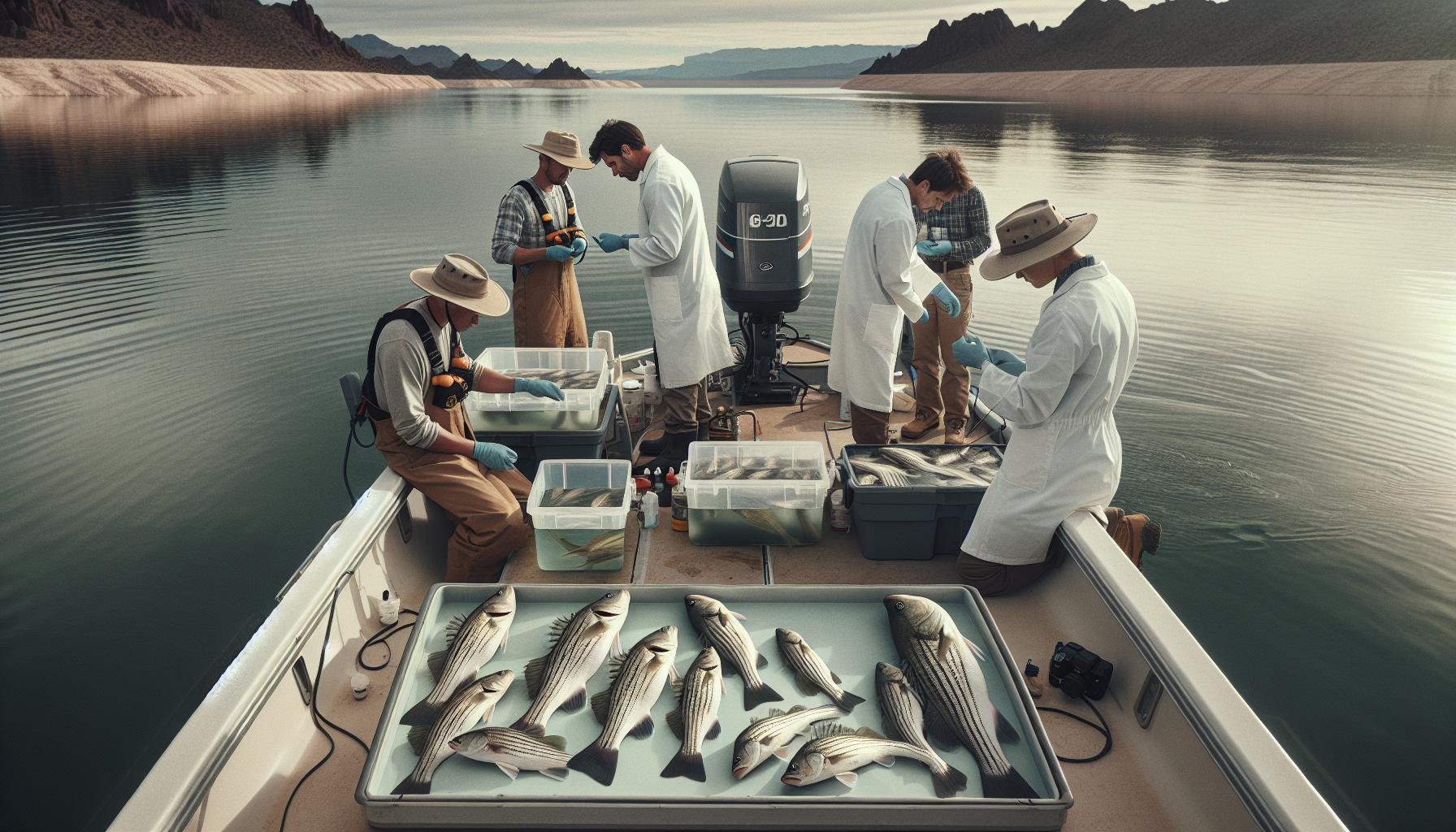 Assessing the Striped Bass Population in Lake Mead