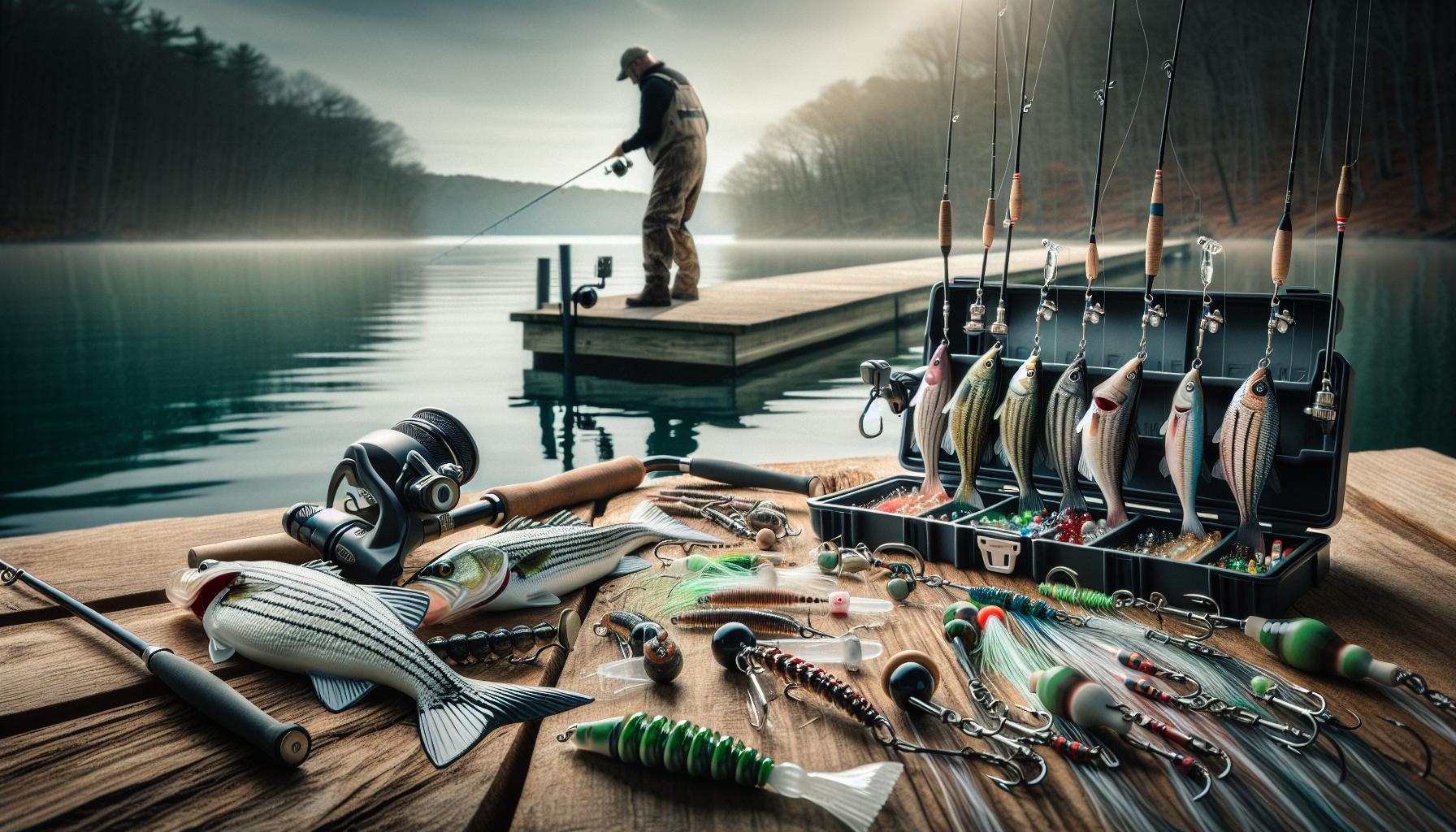 Best Baits and Lures for Spring Striped Bass Fishing