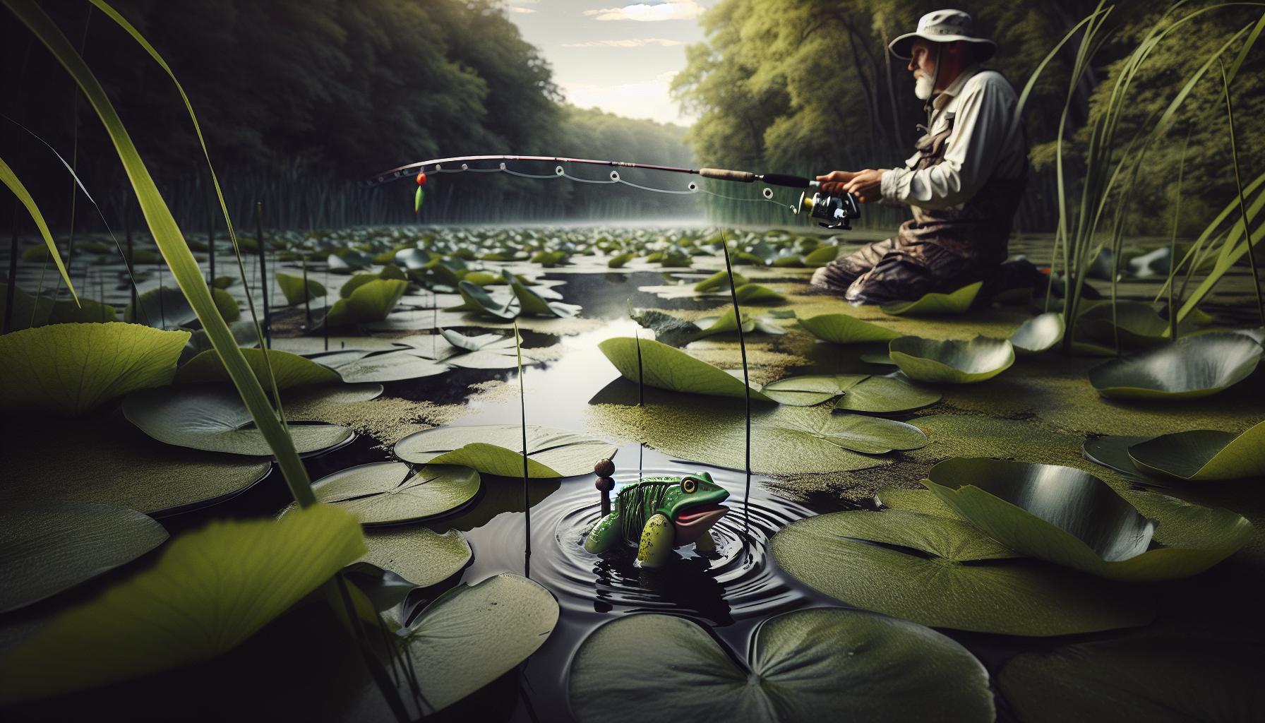 Best Techniques for Frog Fishing in Thick Cover