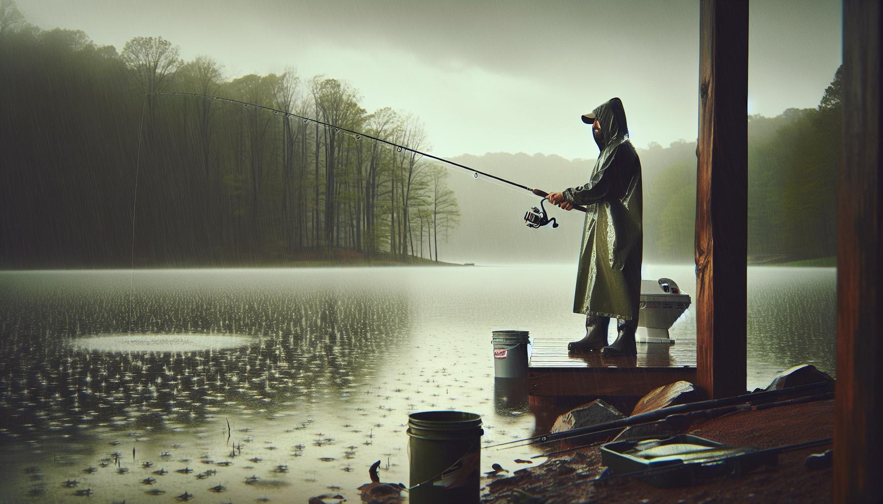 The Best Times to Fish for Bass During Rainstorms