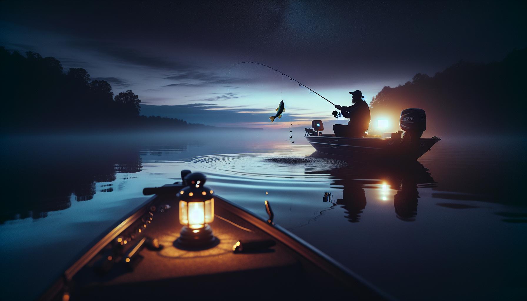 The Best Times to Fish for Bass at Night