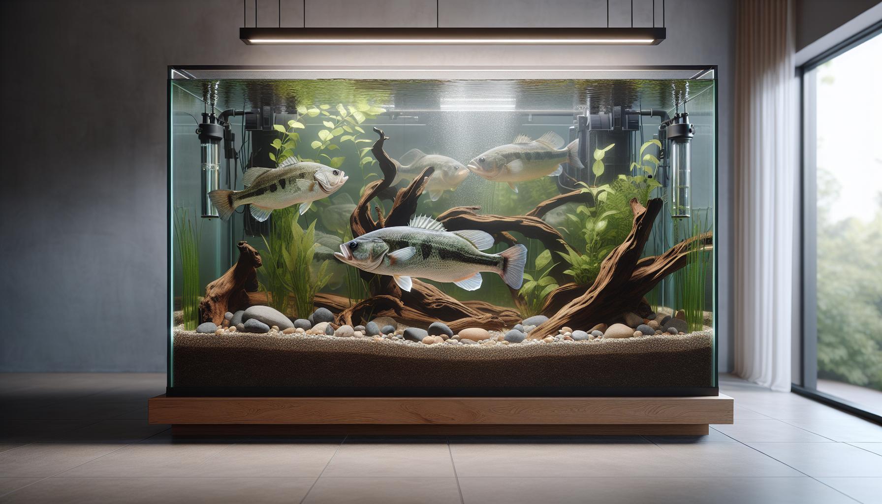 Can Bass Thrive in a Home Aquarium?