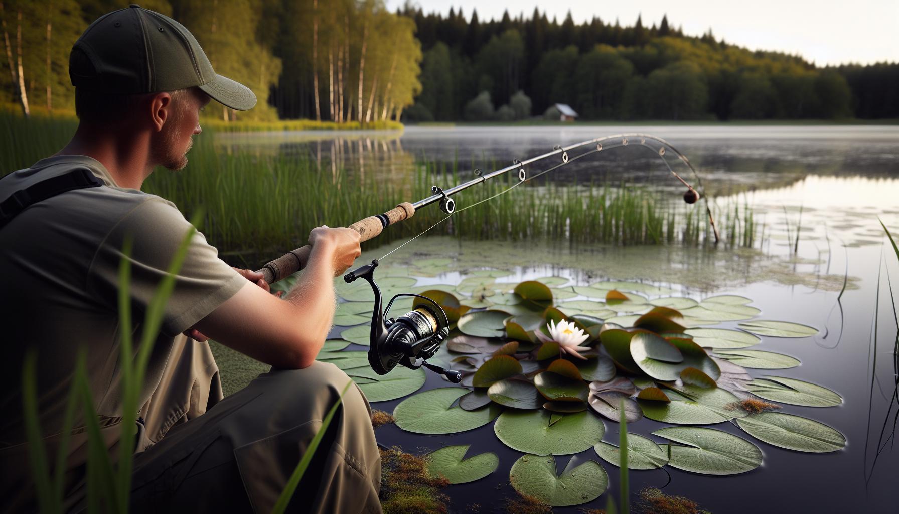 Casting Techniques for Targeting Lily Pads