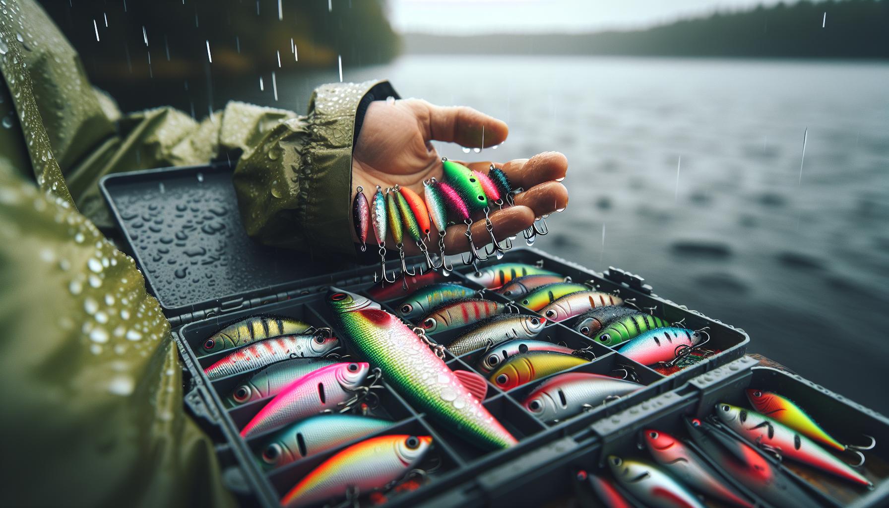 Choosing the Right Lures for Rainy Conditions