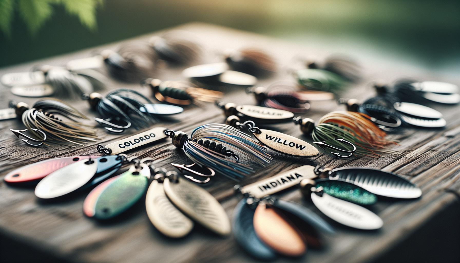 How To Fish A Spinner Bait For Bass: Blade Selection Tips 1 Choosing the Right Spinner Bait Blade Type