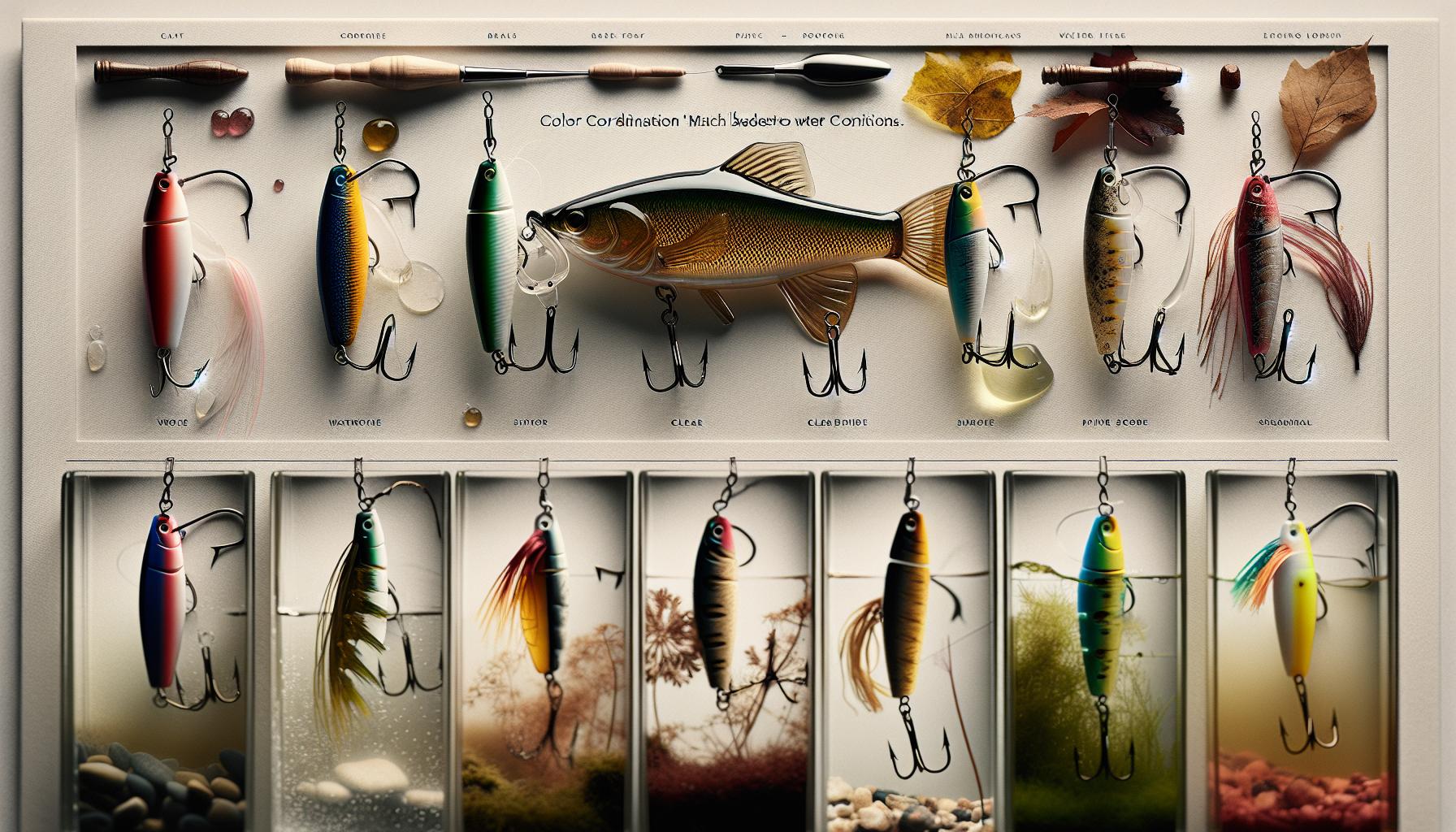 How To Fish A Spinner Bait For Bass: Blade Selection Tips 2 Color Coordination: Matching Blades to Water Conditions