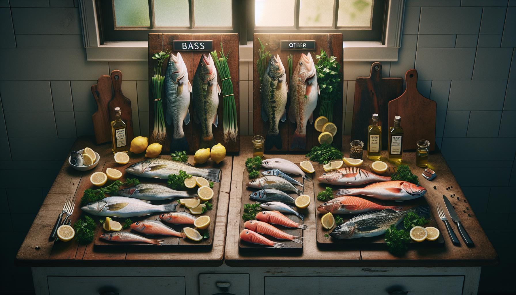 Comparing Health Benefits: Bass vs. Other Fish