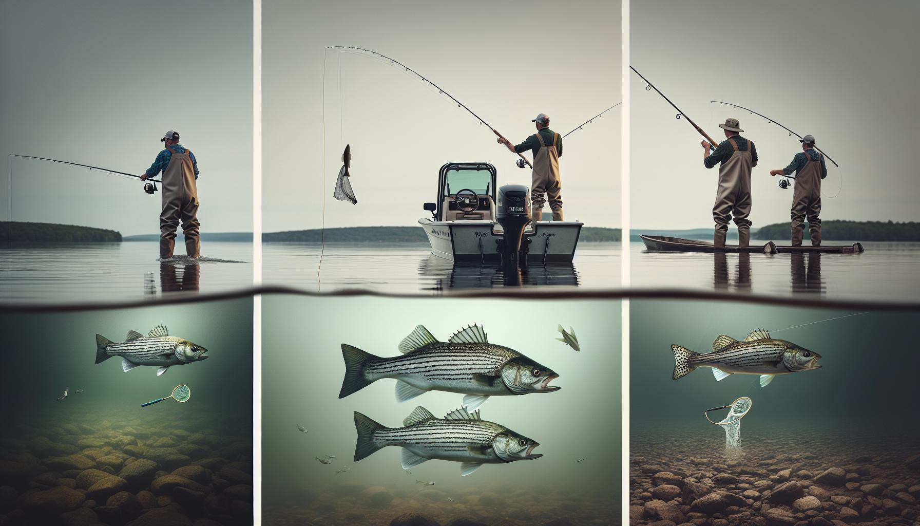 Are Striped Bass Hard to Catch: Truth Revealed 4 Comparison of Different Fishing Approaches for Striped Bass