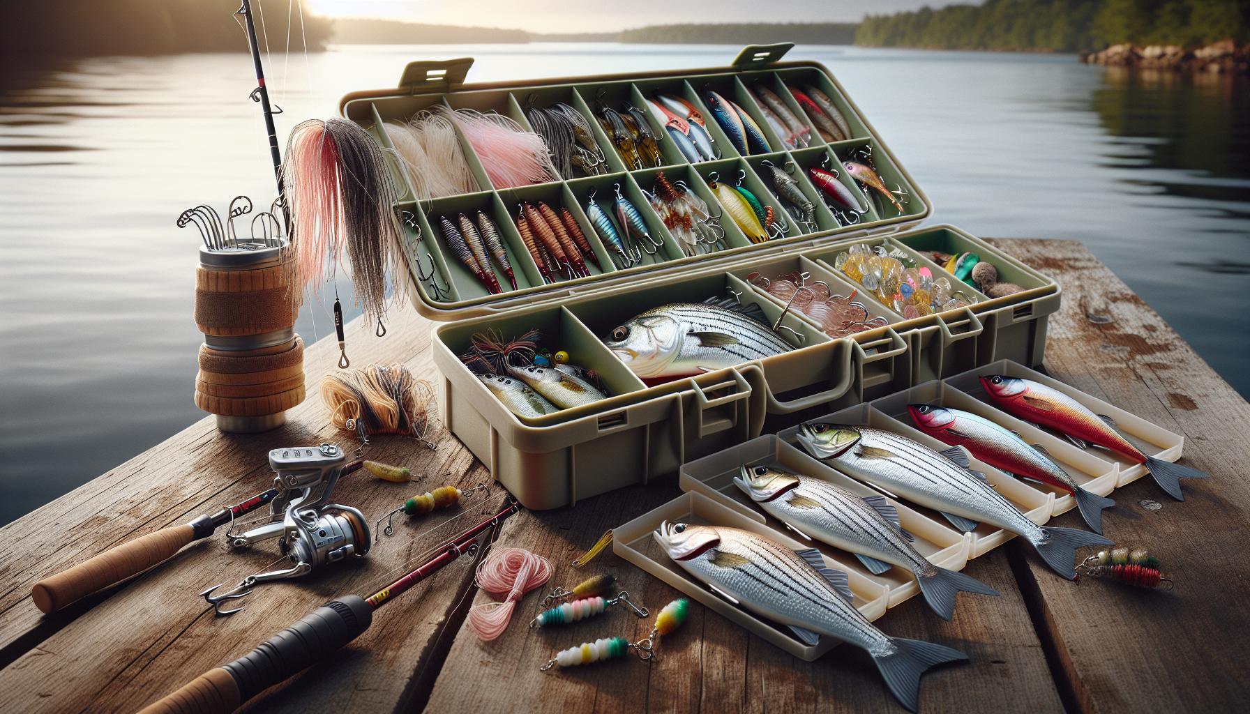 Effective Bait and Lure Choices for Striped Bass