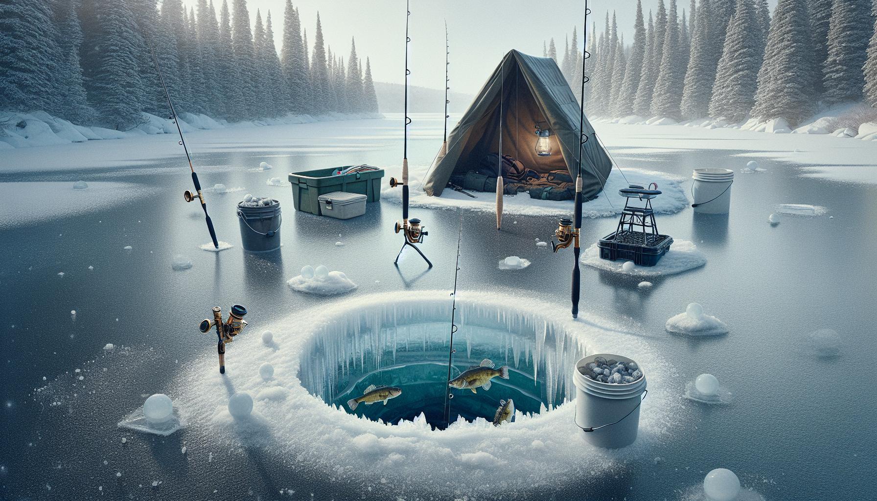 Effective Ice Fishing Locations for Smallmouth Bass