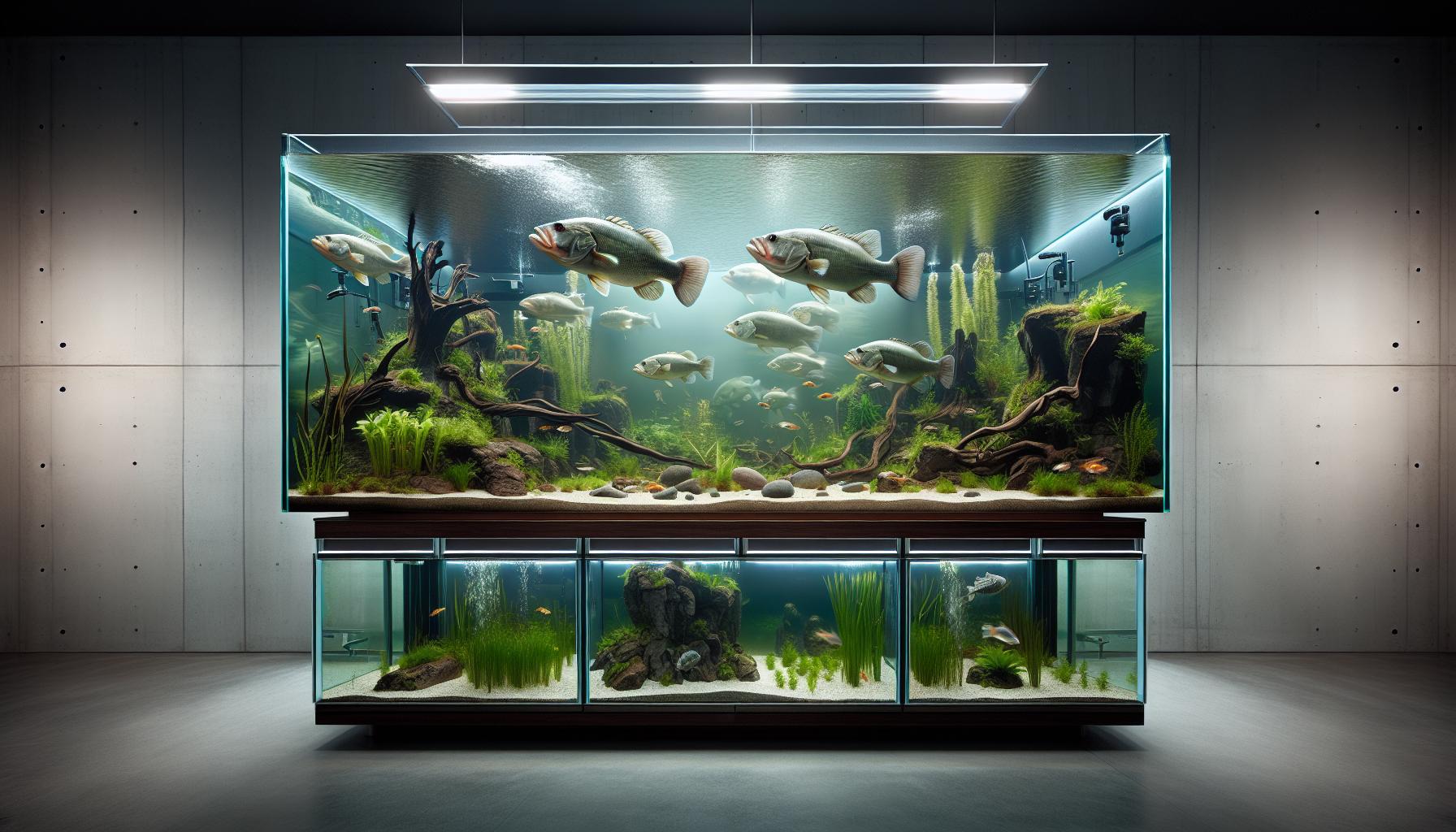 Essential Aquarium Size and Space for Bass