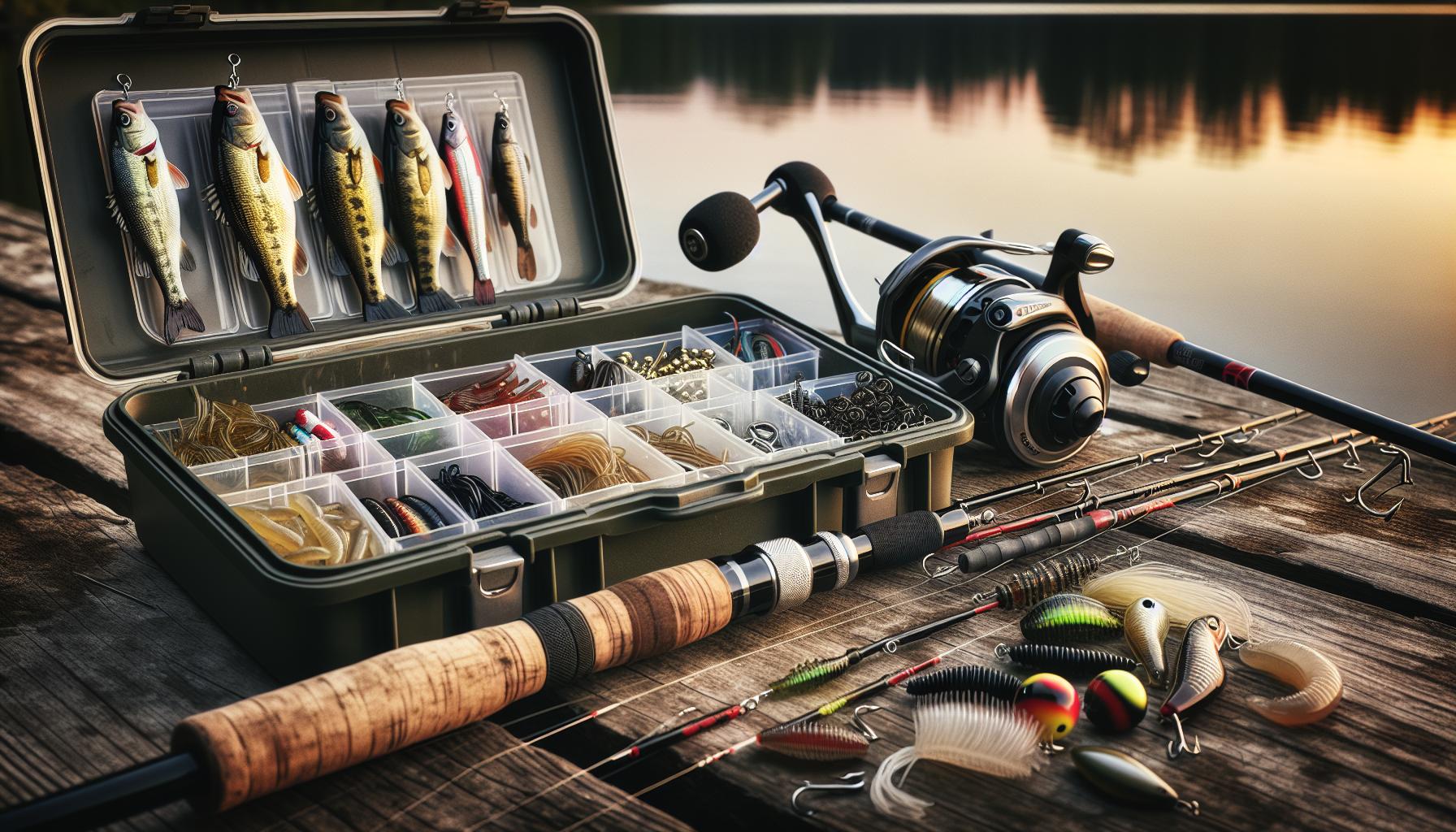Essential Fishing Gear and Bait for Largemouth Bass