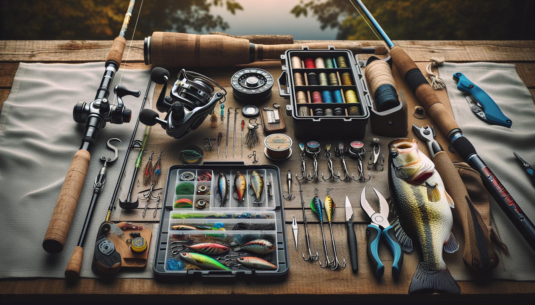 How to Catch Largemouth Bass With Worms: Classic 3 Essential Gear for Catching Largemouth Bass