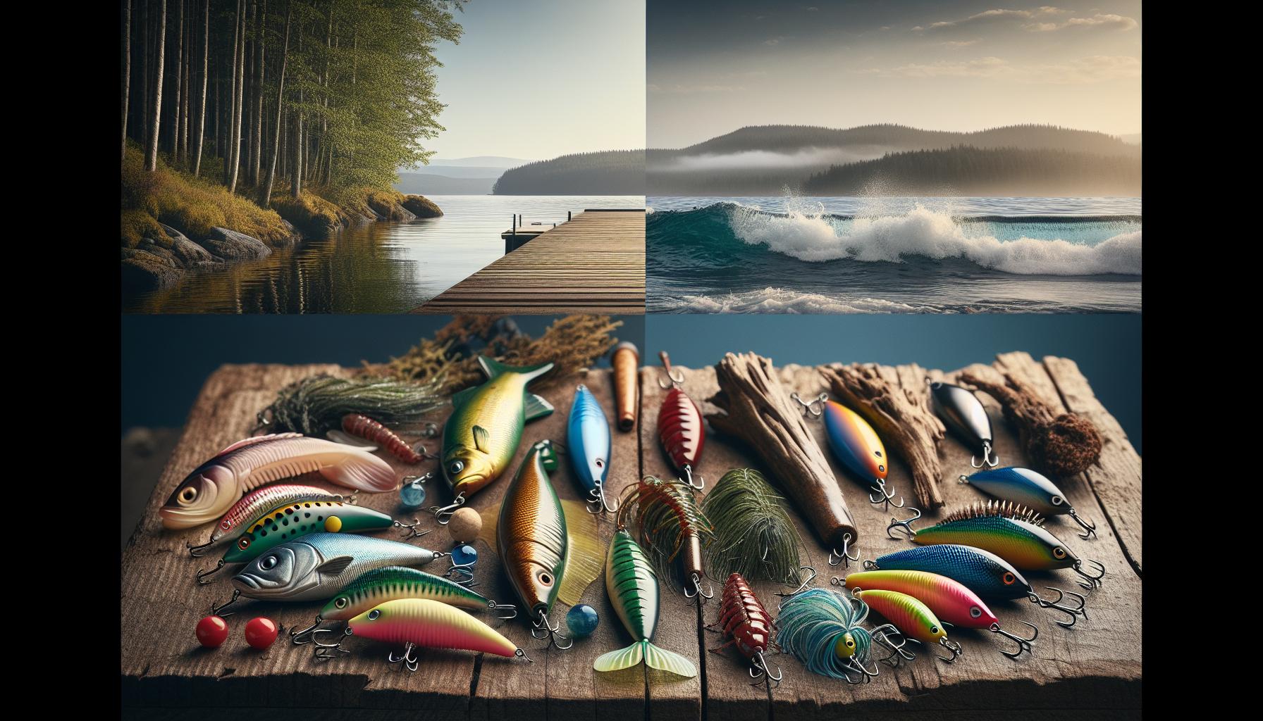 Freshwater vs. Saltwater: Best Lures for Each Environment