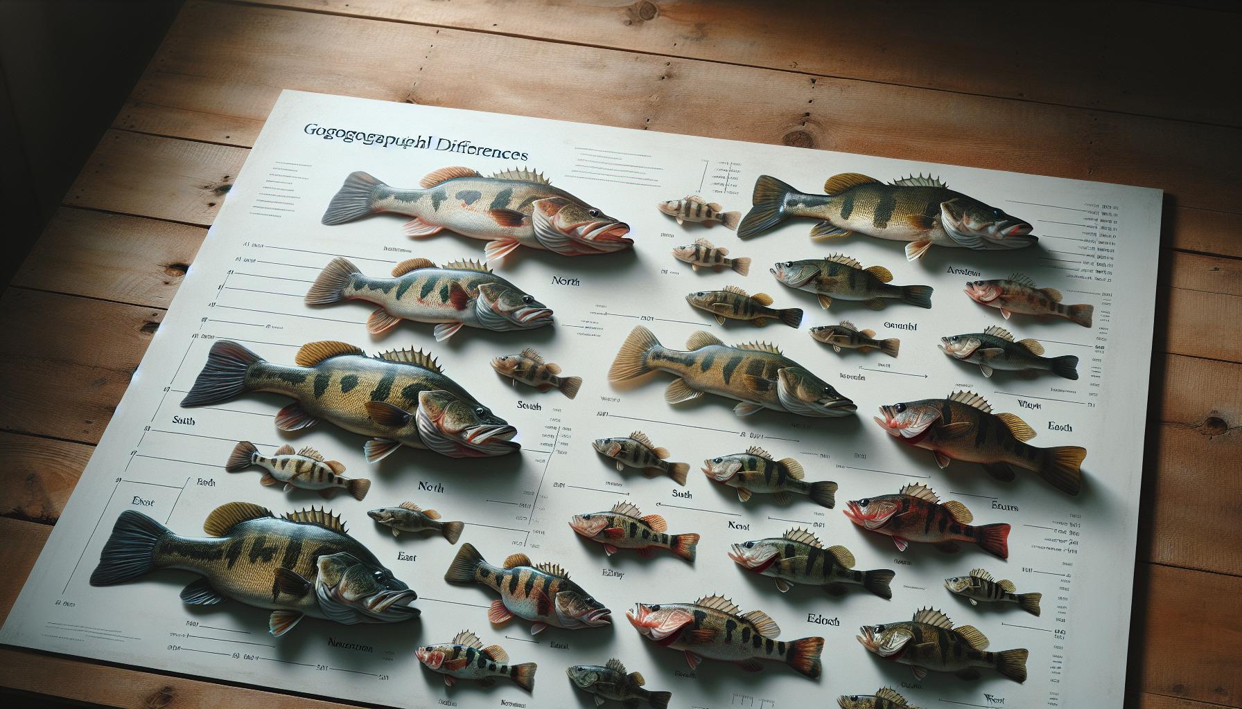 Geographical Variations in Bass Size