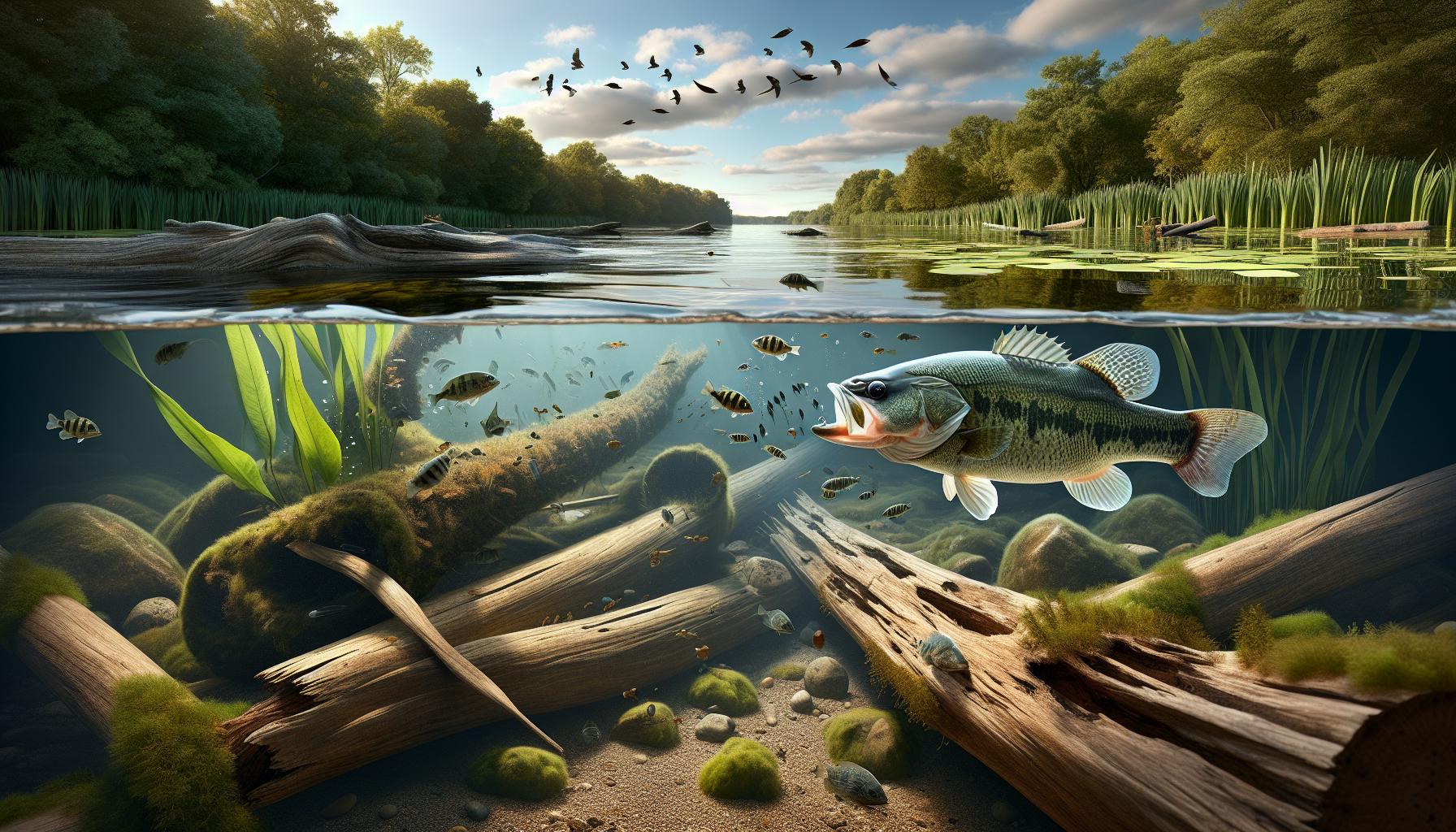 How Habitat Influences Bass Feeding Behavior