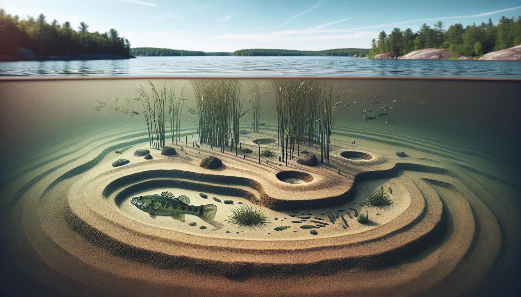 How to Identify Bass Spawning Grounds