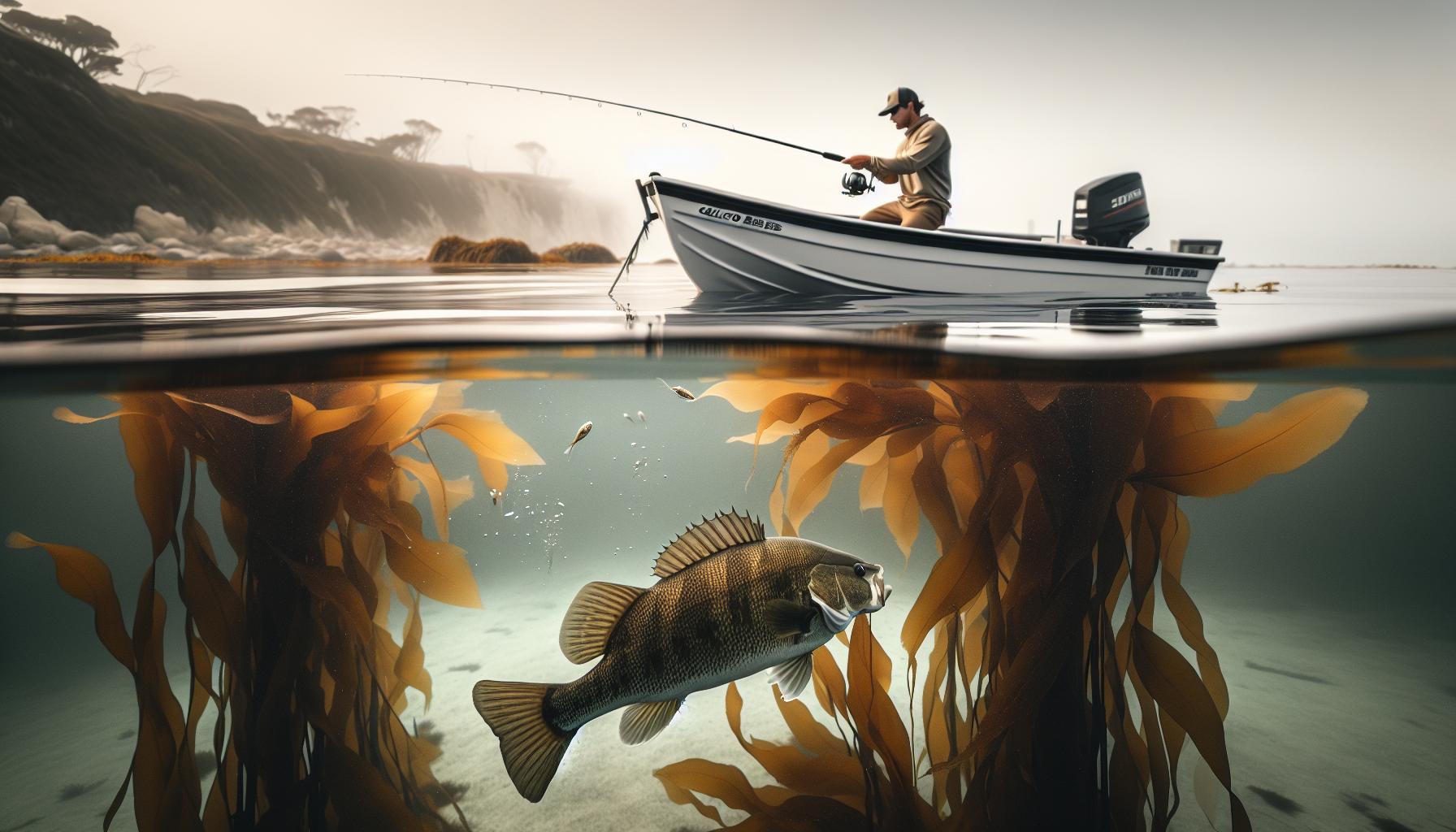 How to Catch Calico Bass: Kelp Bed Rock Fishing 1 How Kelp Beds Enhance Calico Bass Fishing