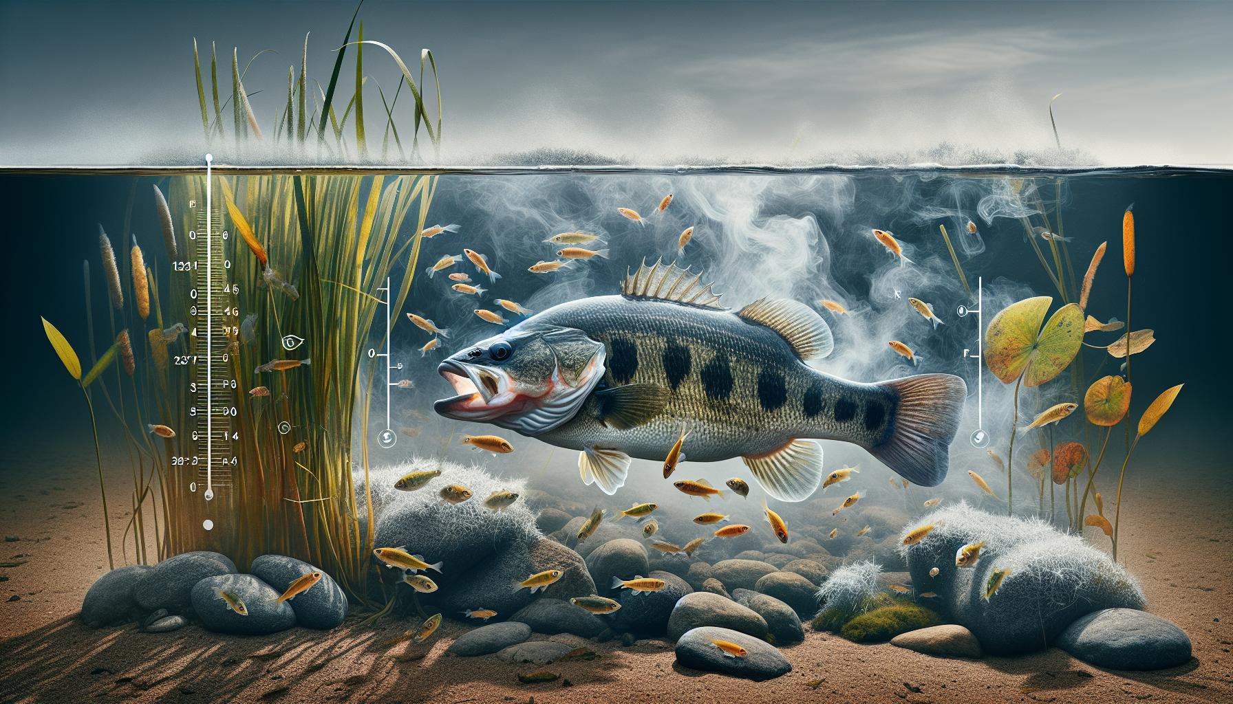 How Water Temperature Affects Bass Feeding