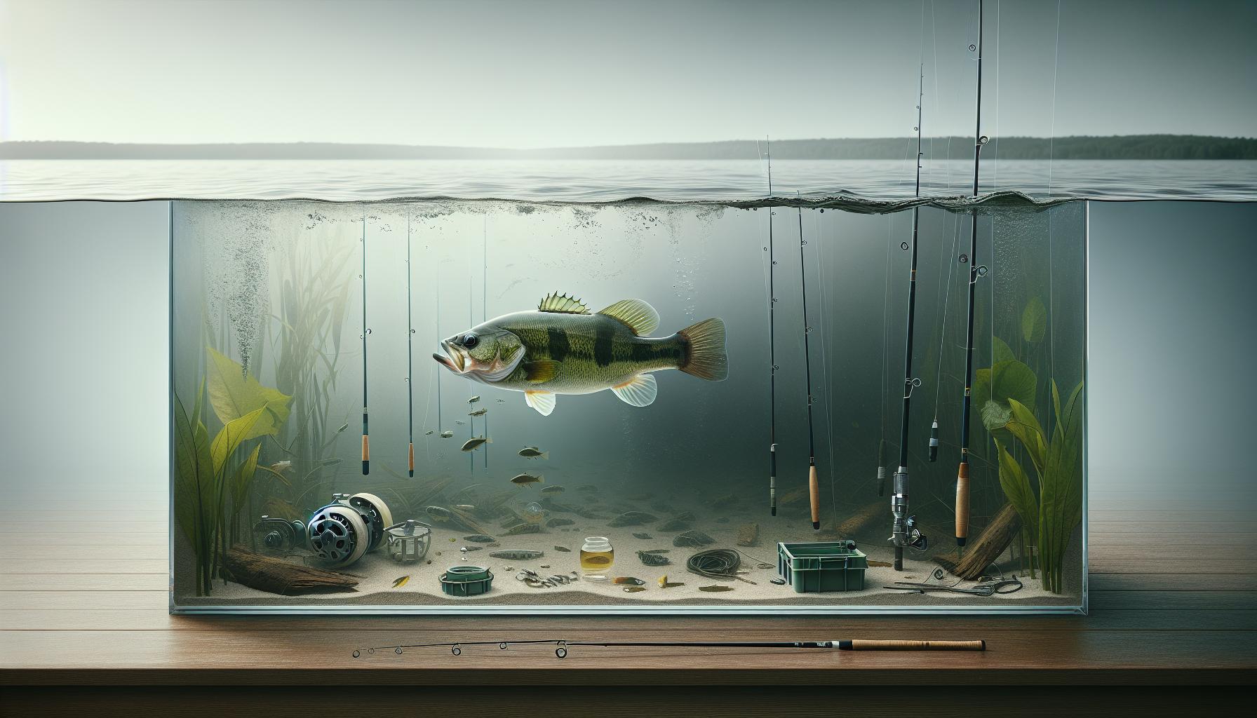 Impact of Water Clarity on Visibility for Bass