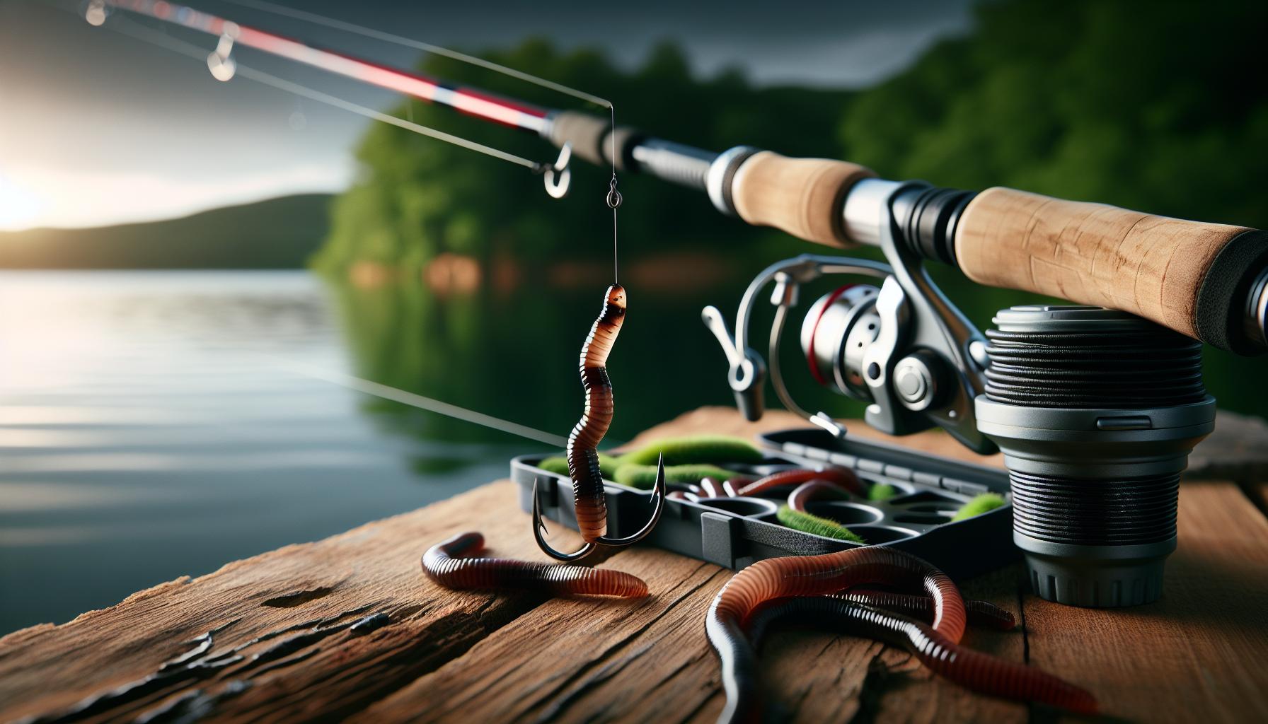 Are Live Worms Effective Bait for Bass Fishing?