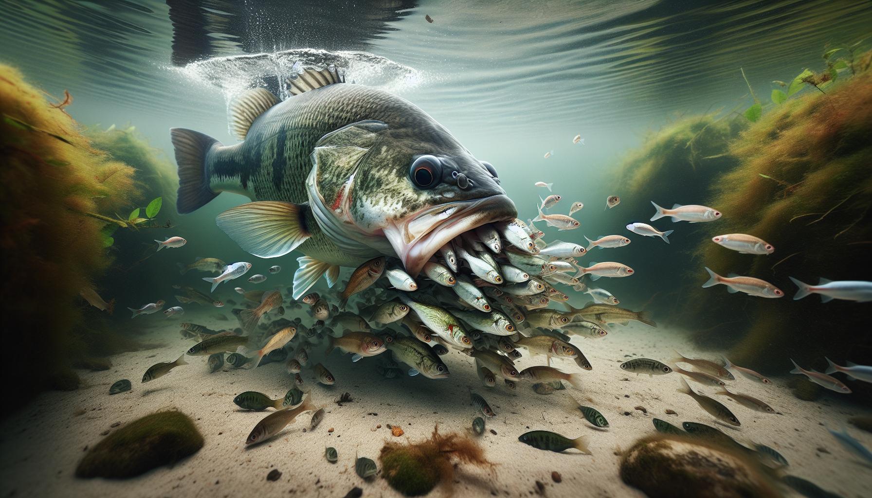What Fish Do Bass Eat: Prey Species List 1 What Fish Do Bass Eat: Prey Species List
