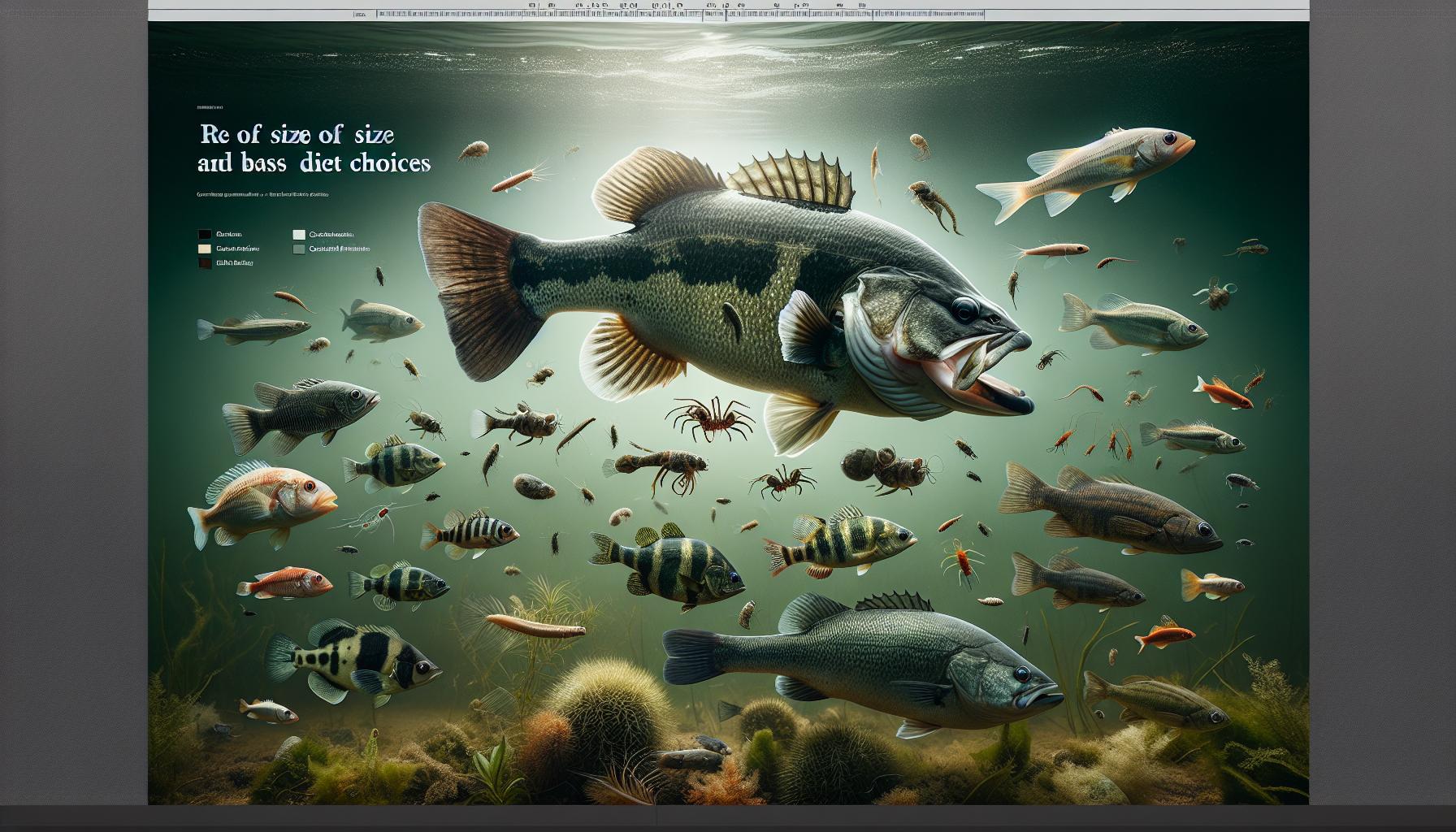 The Role of Size and Species in Bass Diet Choices