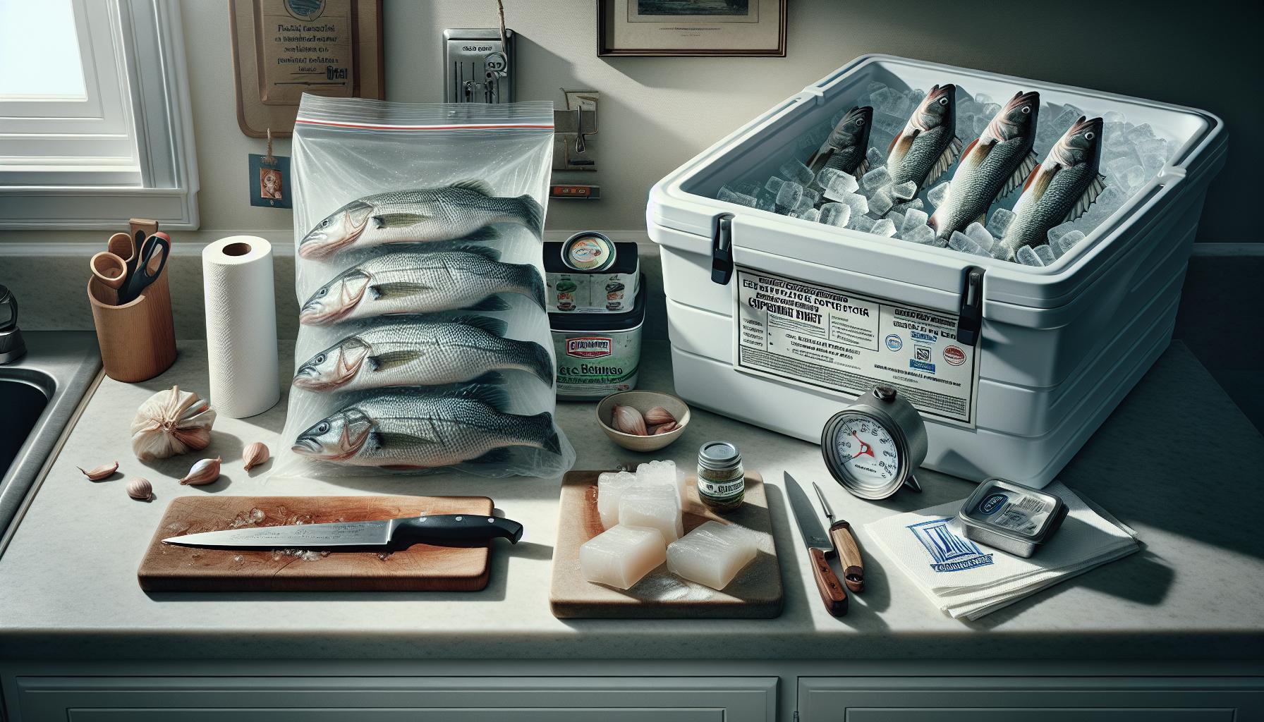 Storage Tips for Freshly Skinned Bass