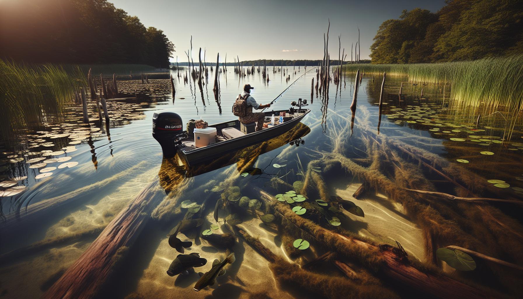 Strategies for Locating Largemouth Bass in Summer