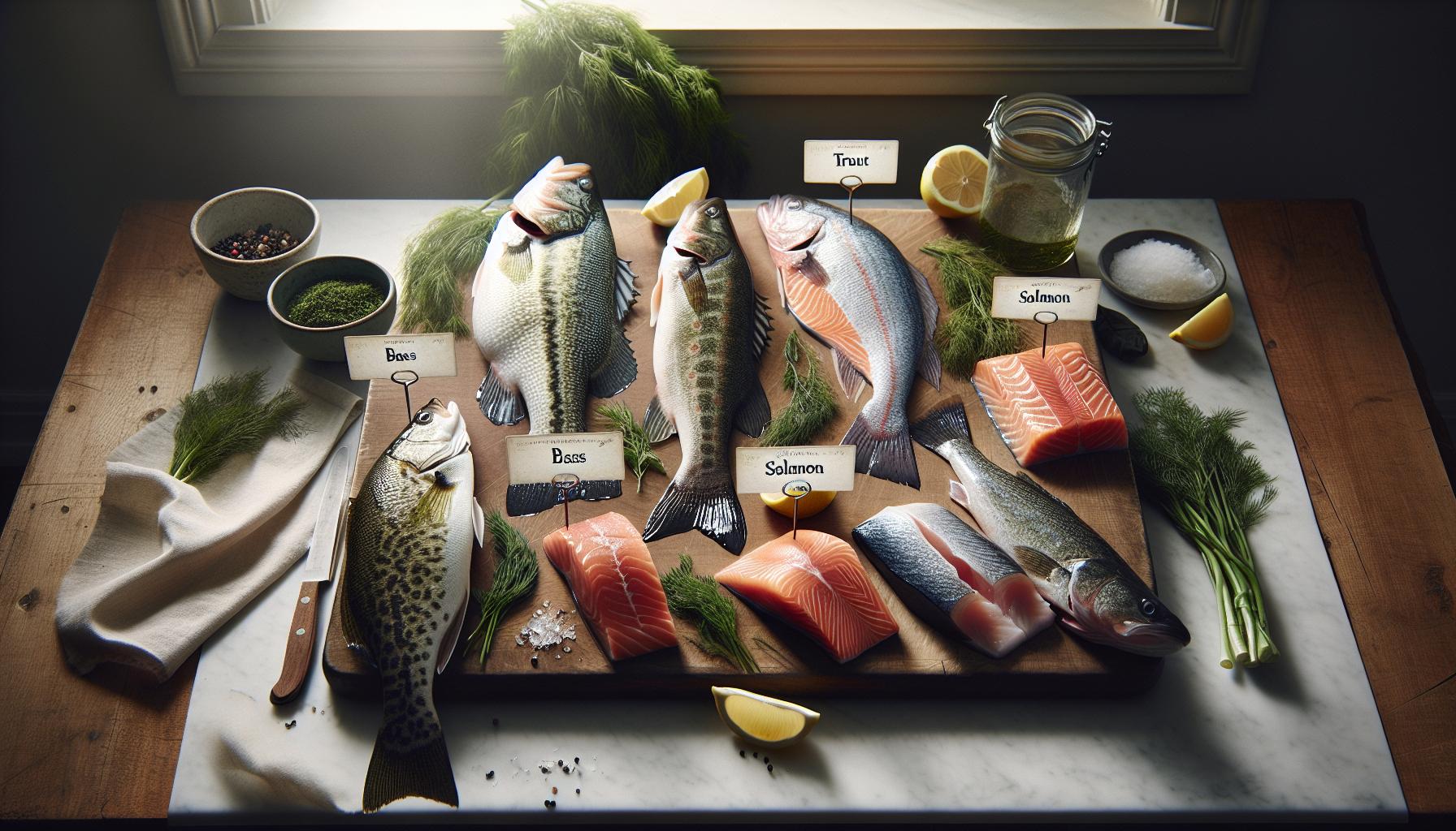 Taste Comparisons: Bass vs. Other Popular Game Fish