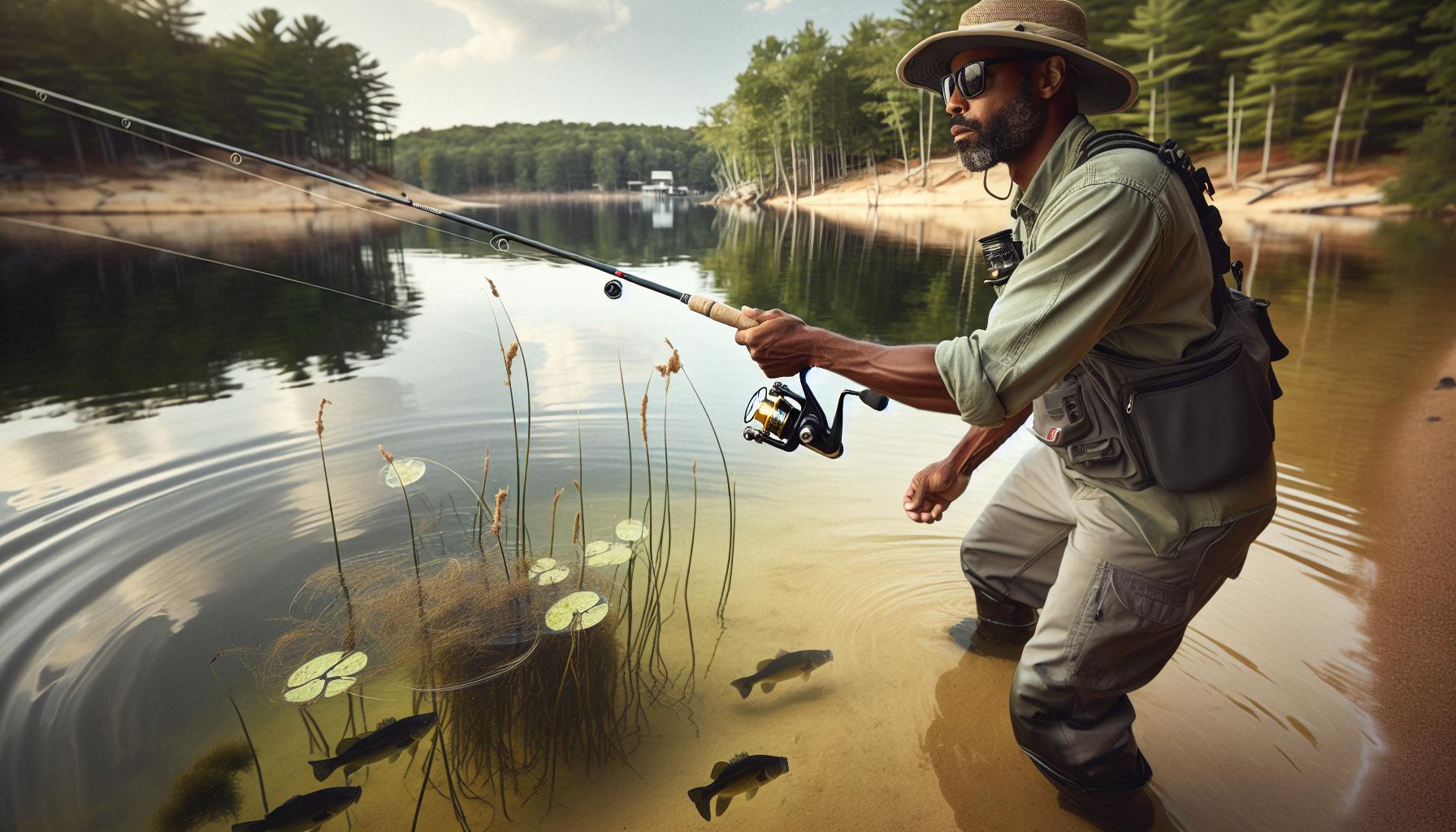 Techniques for Catching Bass Off the Beds