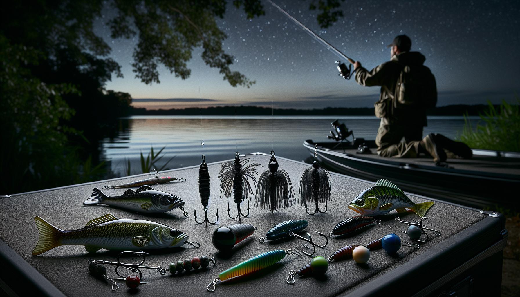 Top Baits and Lures for Nighttime Bass Fishing