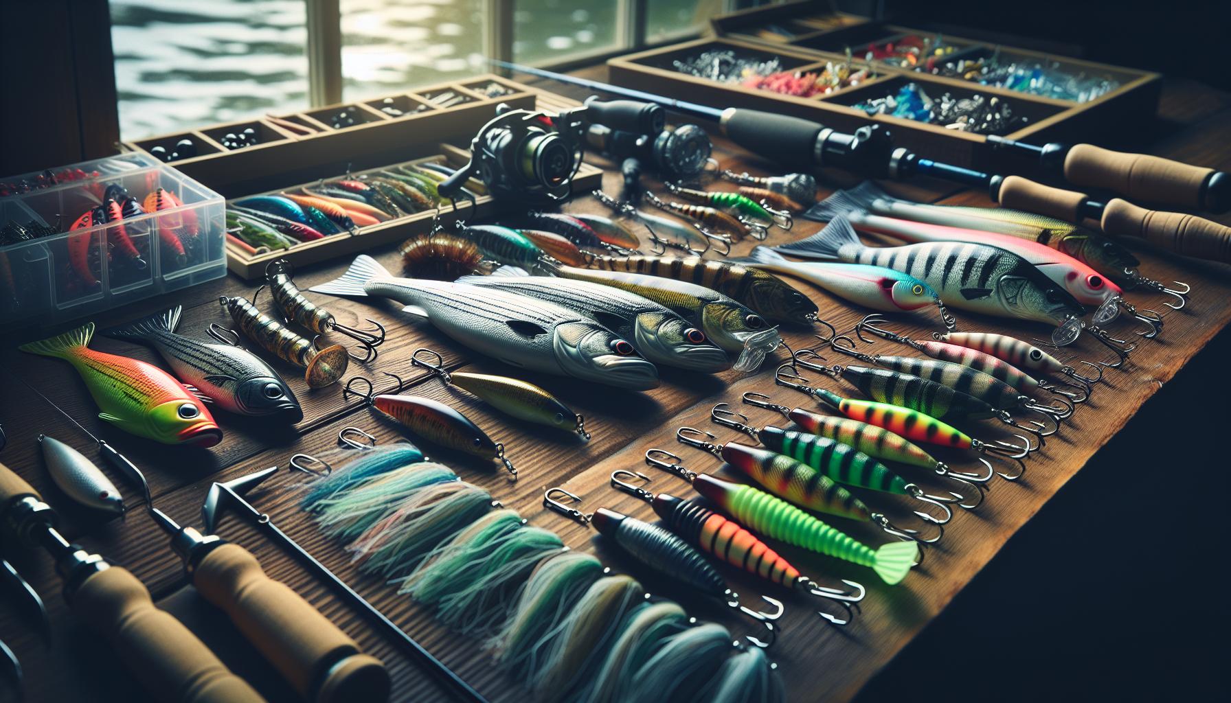 Top Baits and Lures for Striped Bass Fishing
