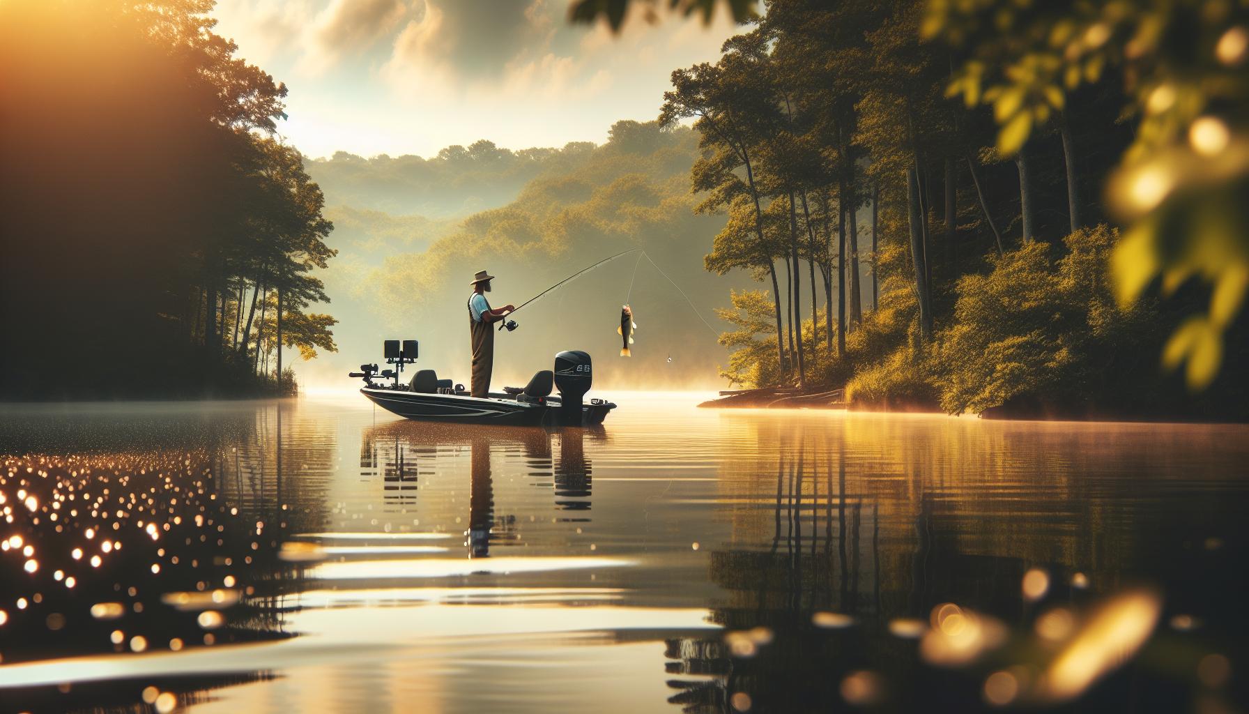 Top Locations for Bass Fishing in August