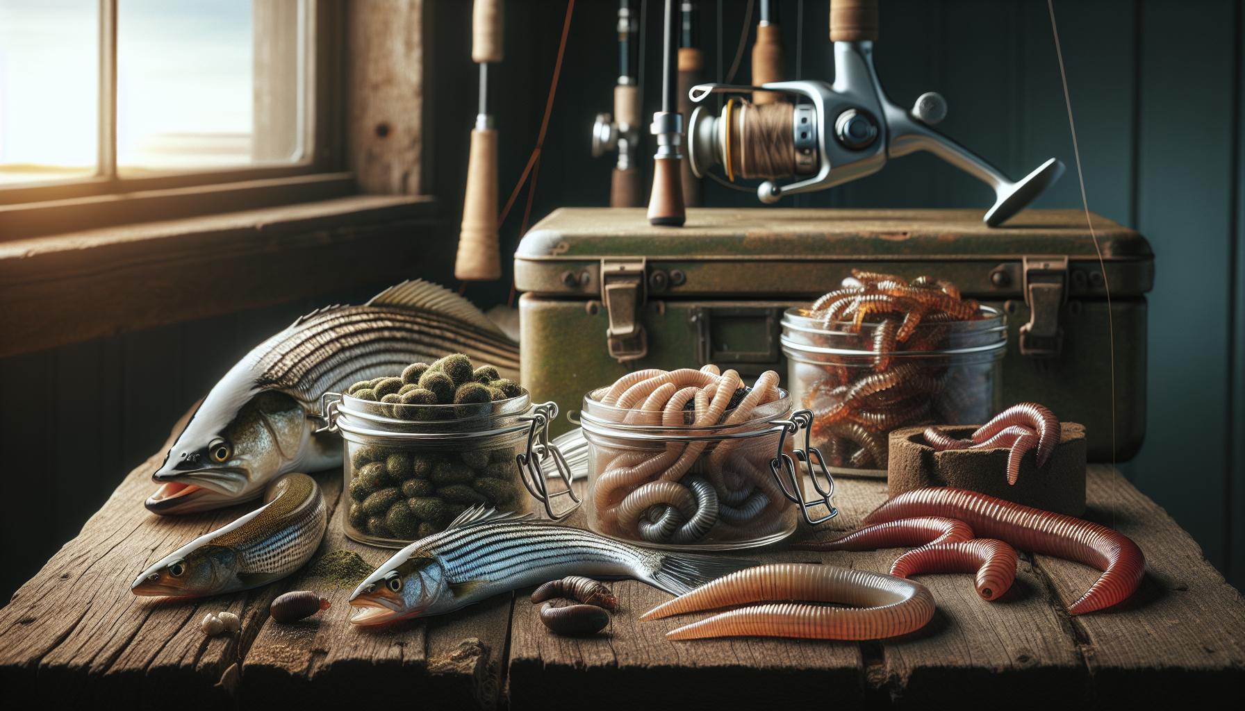 Top Natural Baits for Striped Bass Fishing