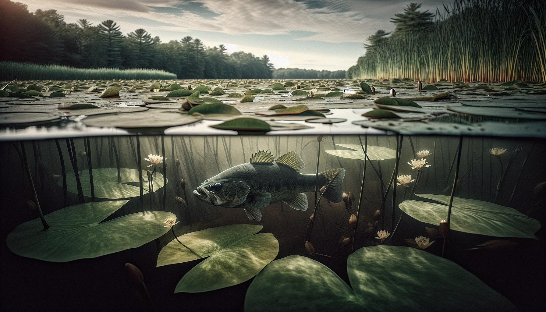 Understanding Bass Behavior in Lily Pads