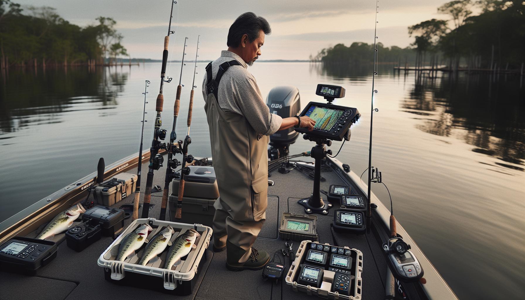 How To Fish Big Mouth Bass: Secrets Revealed 4 Using Electronics to Find Big Mouth Bass