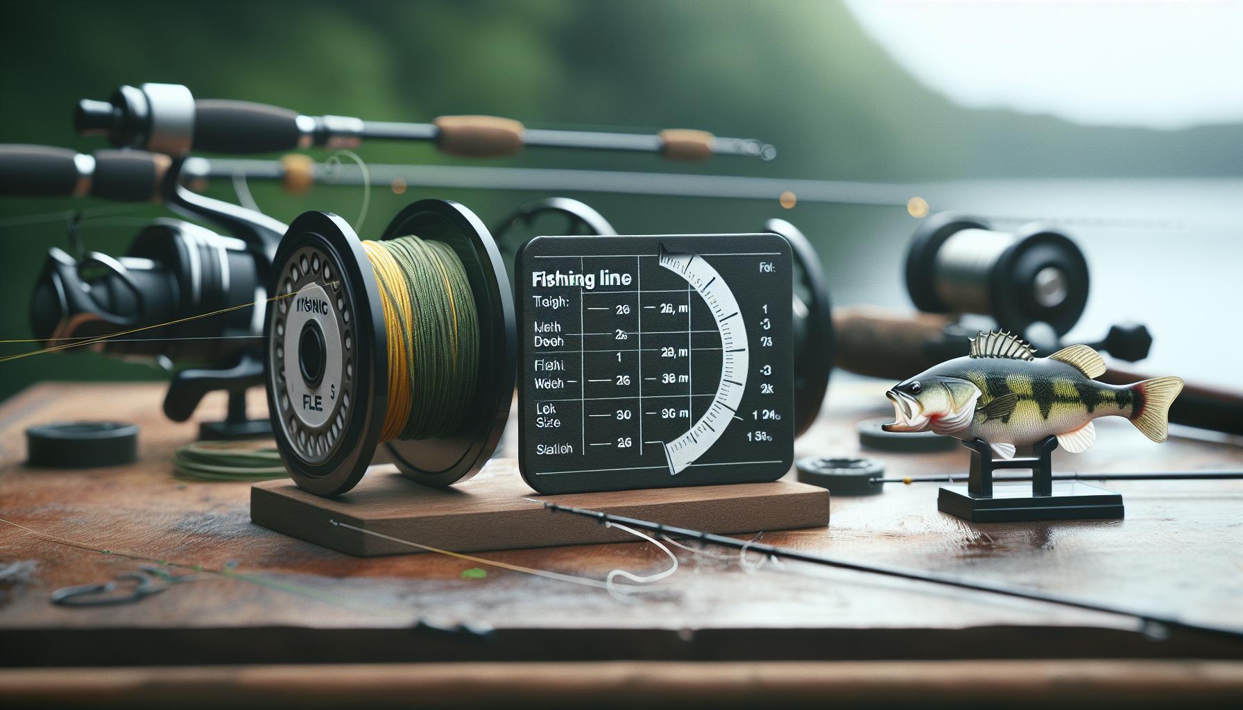 Weight Chart: Matching Line Test to Bass Size