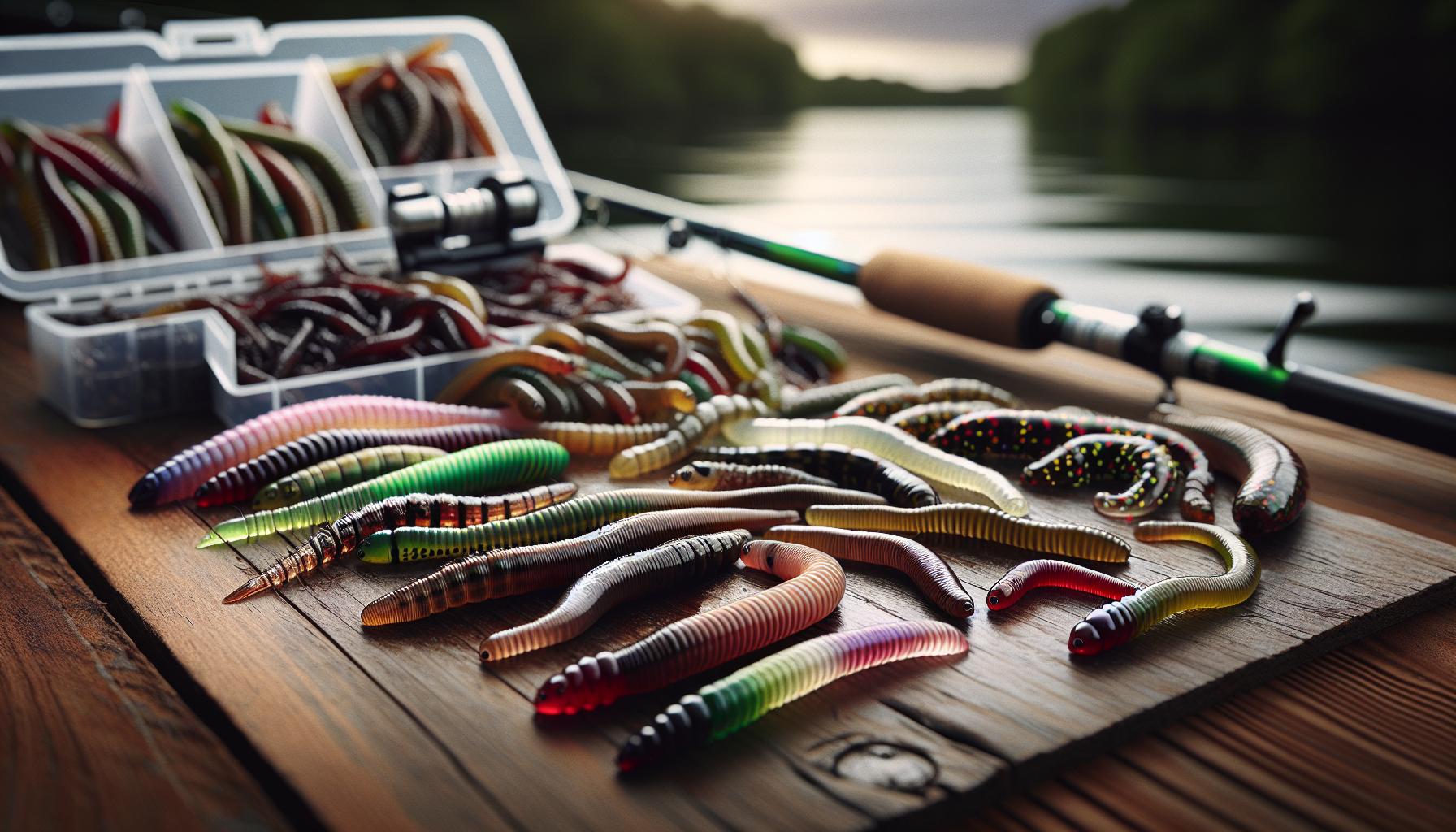 Worm Colors and Patterns: What Attracts Bass?
