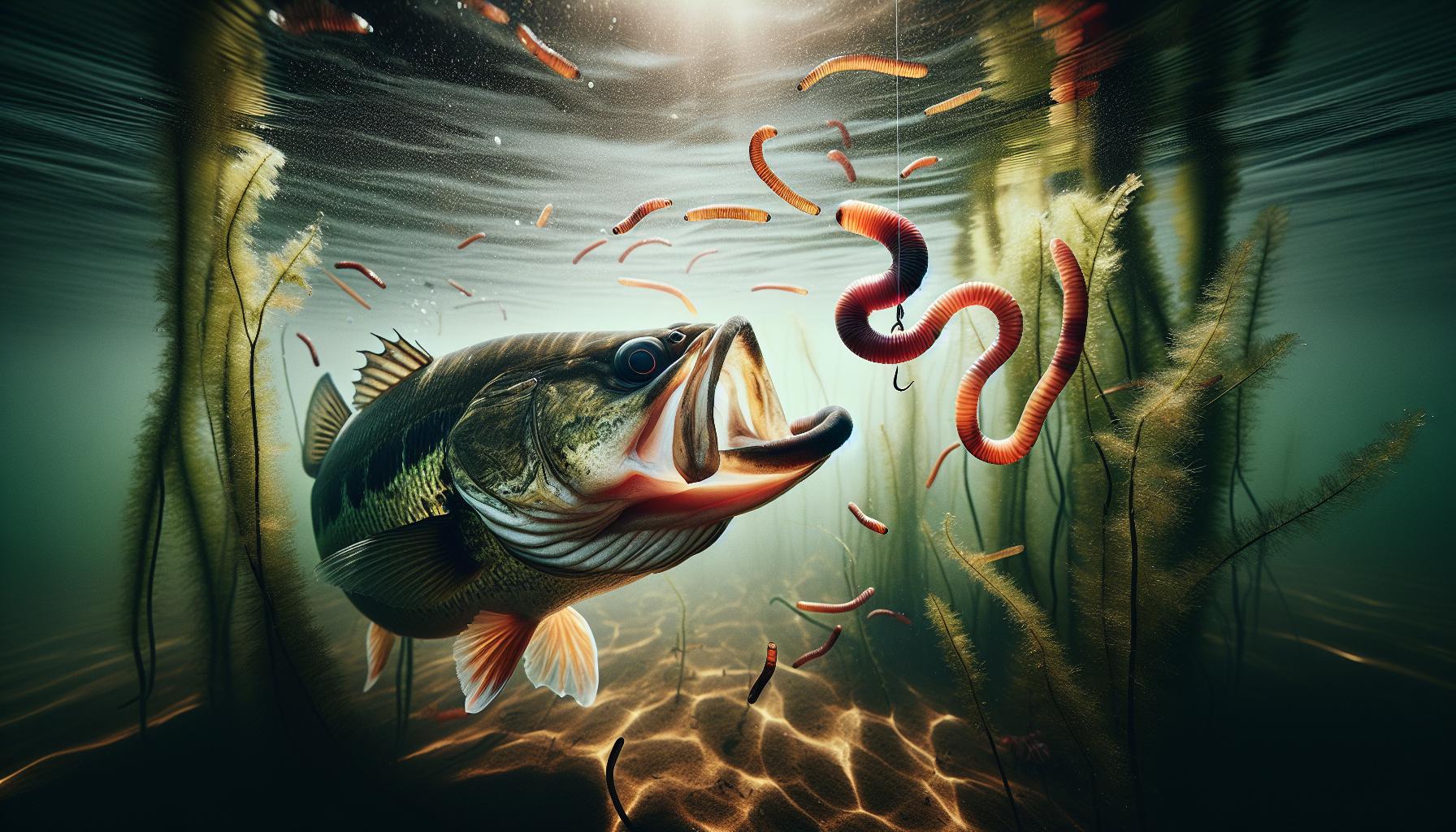 Why Worms? The Science of Bass Attraction